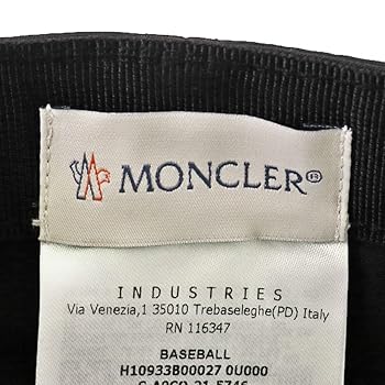 【極美品/2024モデル】モンクレール　キャップ　黒　Lサイズ　シリアル認識済 MONCLER(モンクレール) キャップ(レディース) - 海外通販のBUYMA